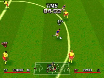 Adidas Power Soccer (US) screen shot game playing